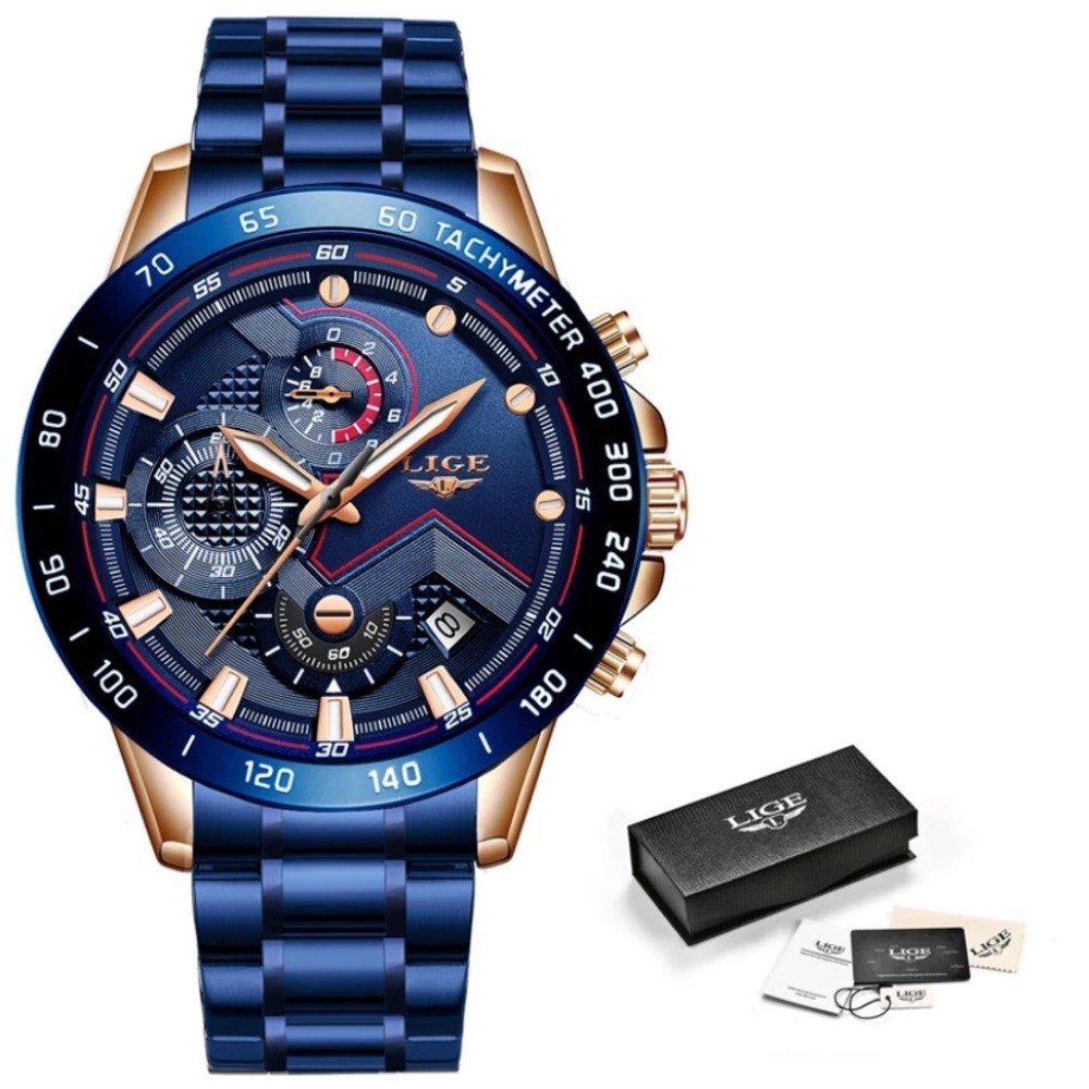 Lige Men's Watch
